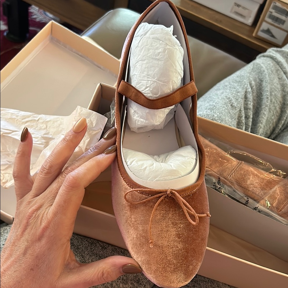 Loeffler Randall Leonie Coral Ballet Flat - Picture 5 of 11